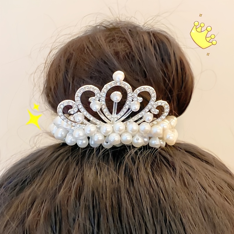 Travel Accessories Bunnings - 1pc Hair Ties Matching Princess Crowns,