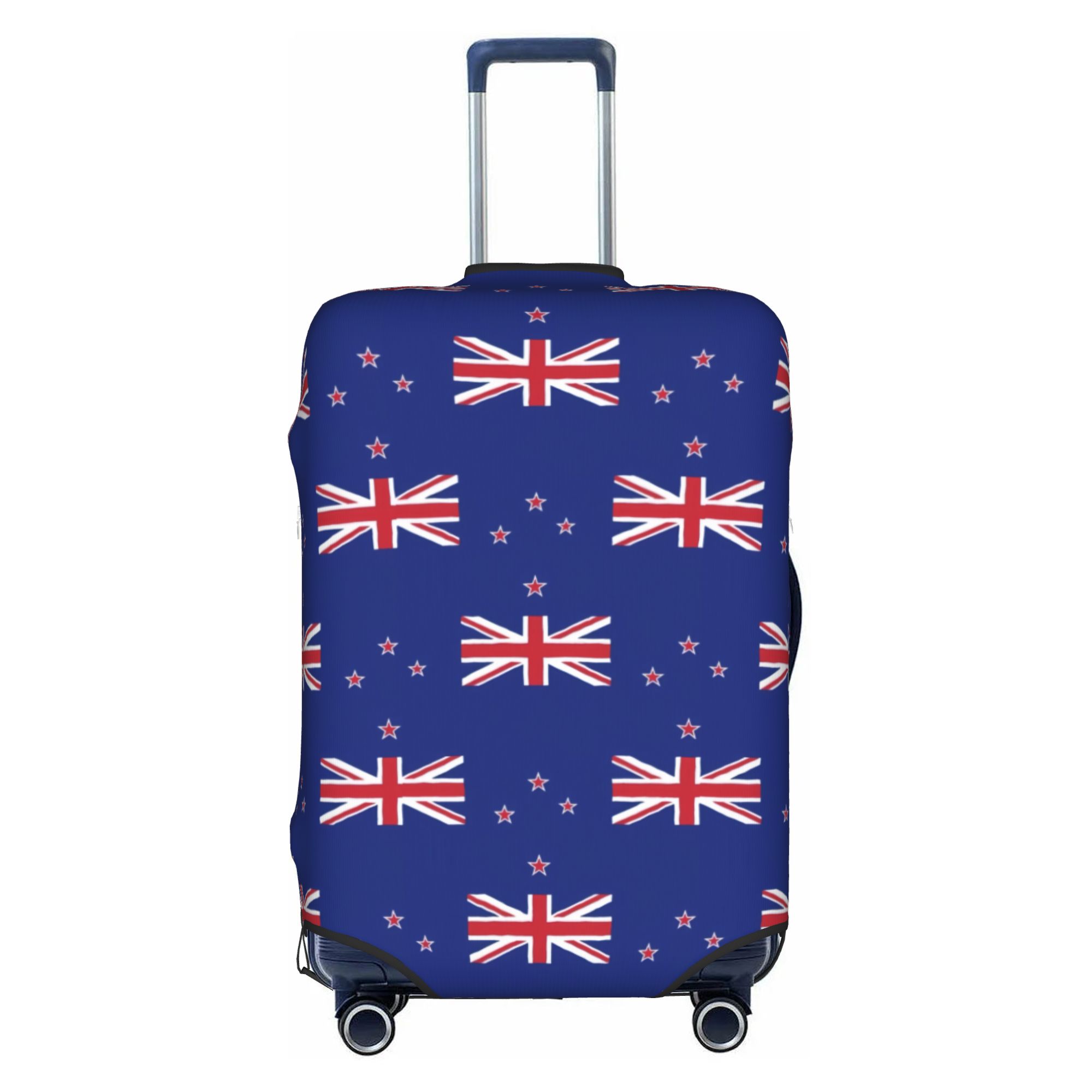 Travel Accessories New Zealand - New Zealand Flag Luggage Cover Cute