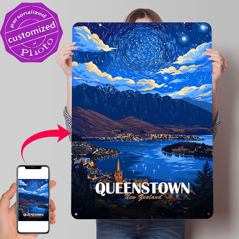 Travel Accessories New Zealand - Queenstown New Zealand Travel Personalized 3D