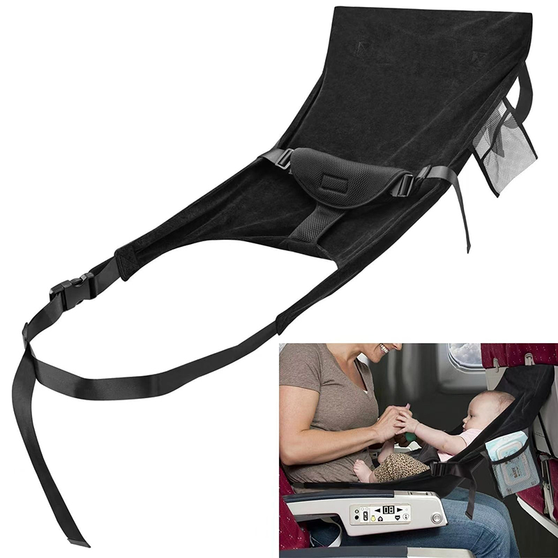 Travel Accessories On Plane - Kids Airplane Seat Extender Foldable Flying