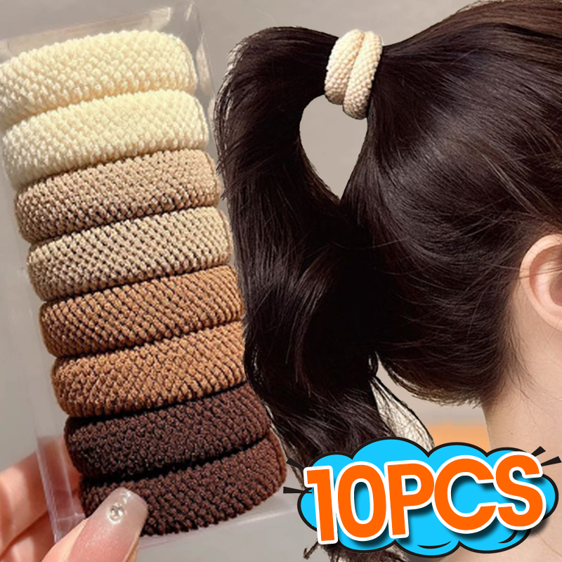 Travel Accessories Bunnings - Seamless Hair Ties Thick Elastic Hair