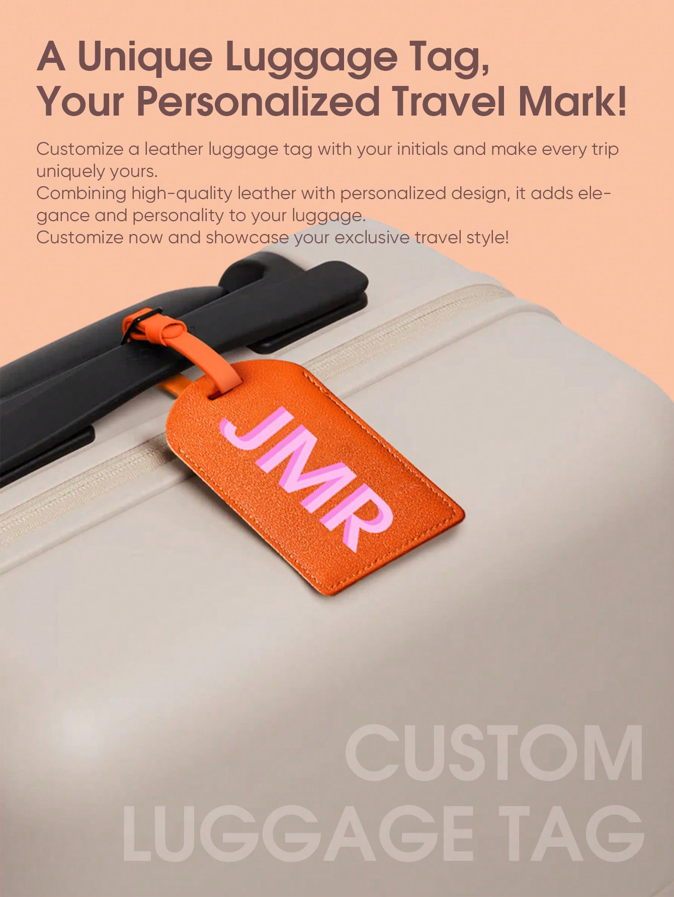 Personalized Initial Luggage T - Travel Accessories And Bags recension och pris