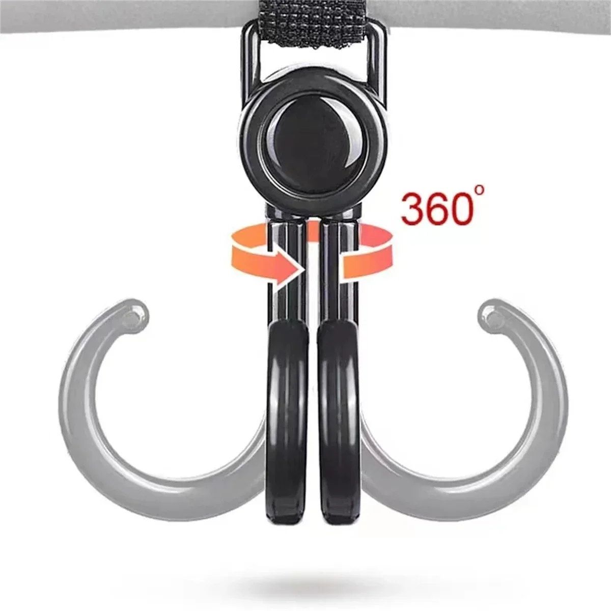 Rotatable Double Hooks Baby St - Travel Accessories For 1 Year Old recension och pris