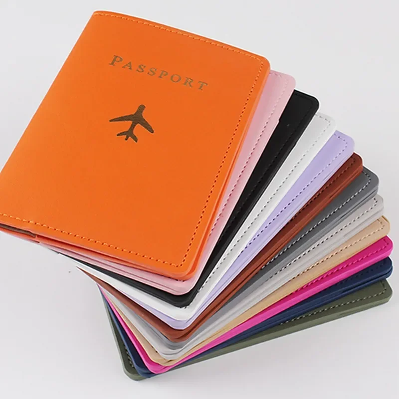 1PCS PU Leather Plane Passport - Travel Accessories On Plane recension och pris