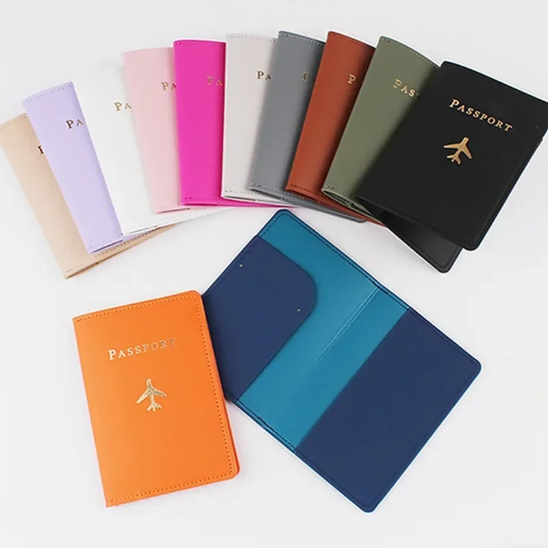 1PCS PU Leather Plane Passport - Travel Accessories On Plane recension och pris