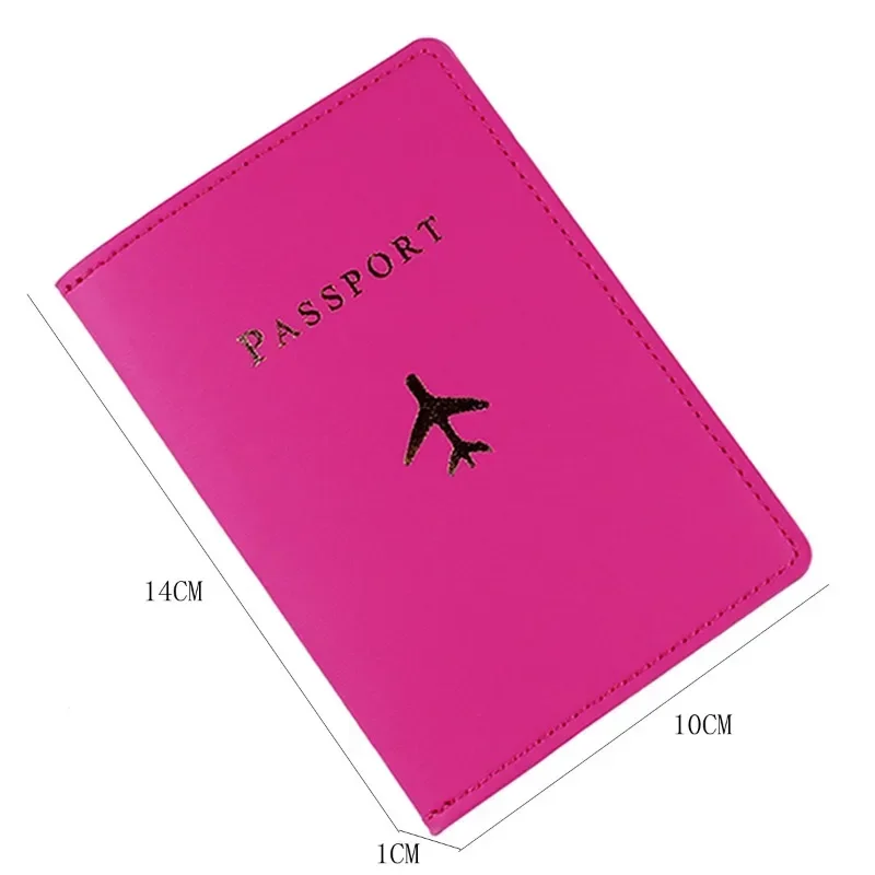 1PCS PU Leather Plane Passport - Travel Accessories On Plane recension och pris