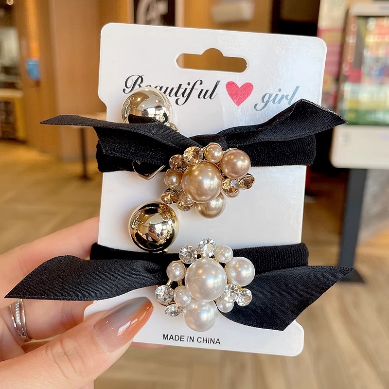 Elegant Pearl Bow Hair Tie, Sw - Travel Accessories Bunnings recension och pris