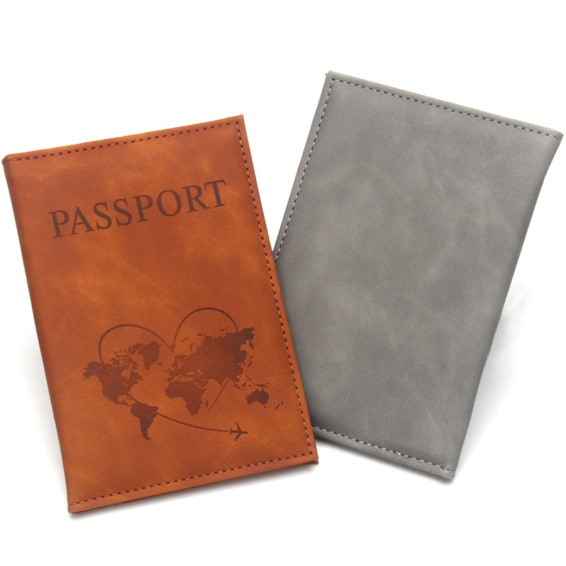 Lovely Map Passport Cover Fash - Travel Accessories Passport Holder recension och pris