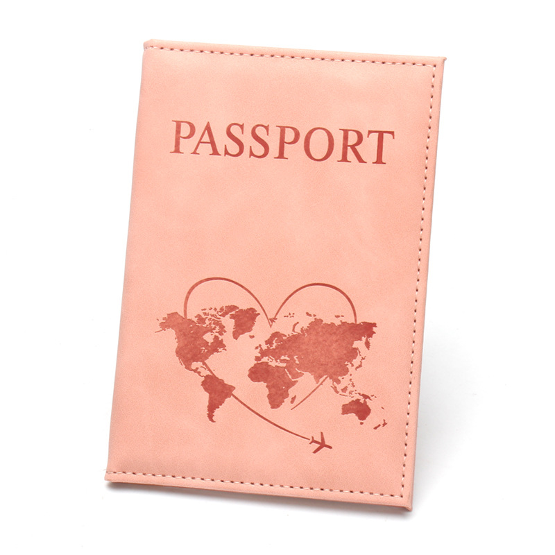 Lovely Map Passport Cover Fash - Travel Accessories Passport Holder recension och pris