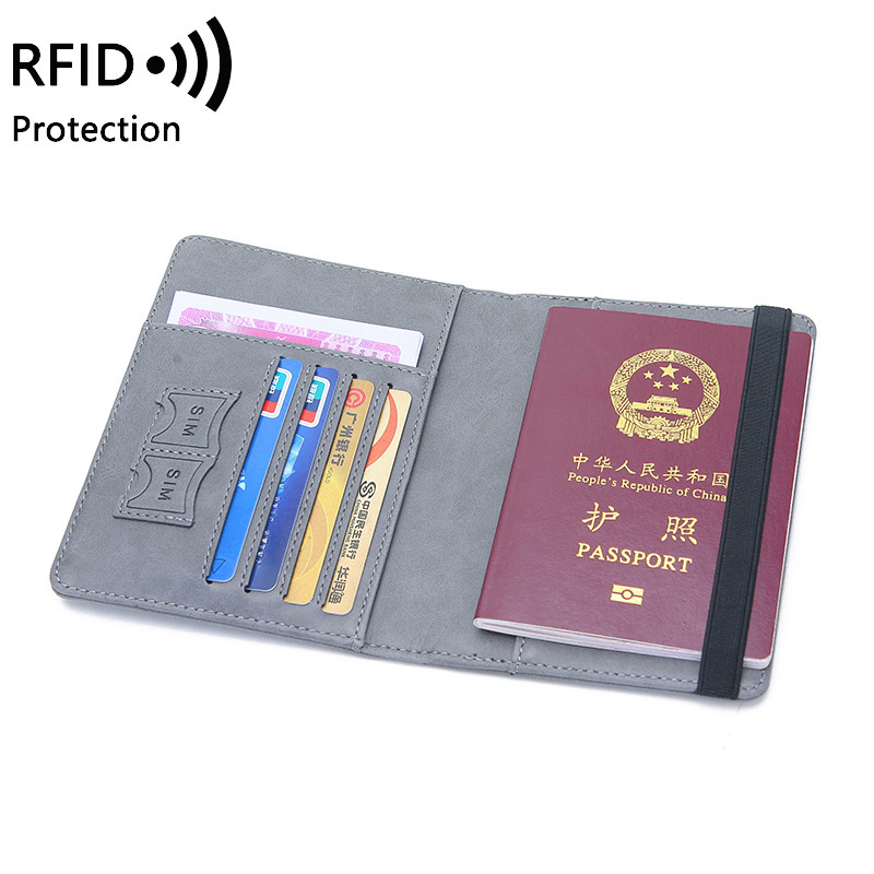 Unisex PU Leather Passport Hol - Travel Accessories Passport Holder recension och pris