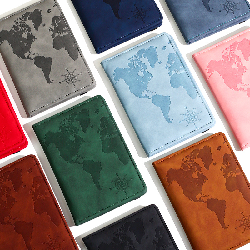 New Map Printed Passport Holde - Travel Accessories On Plane recension och pris