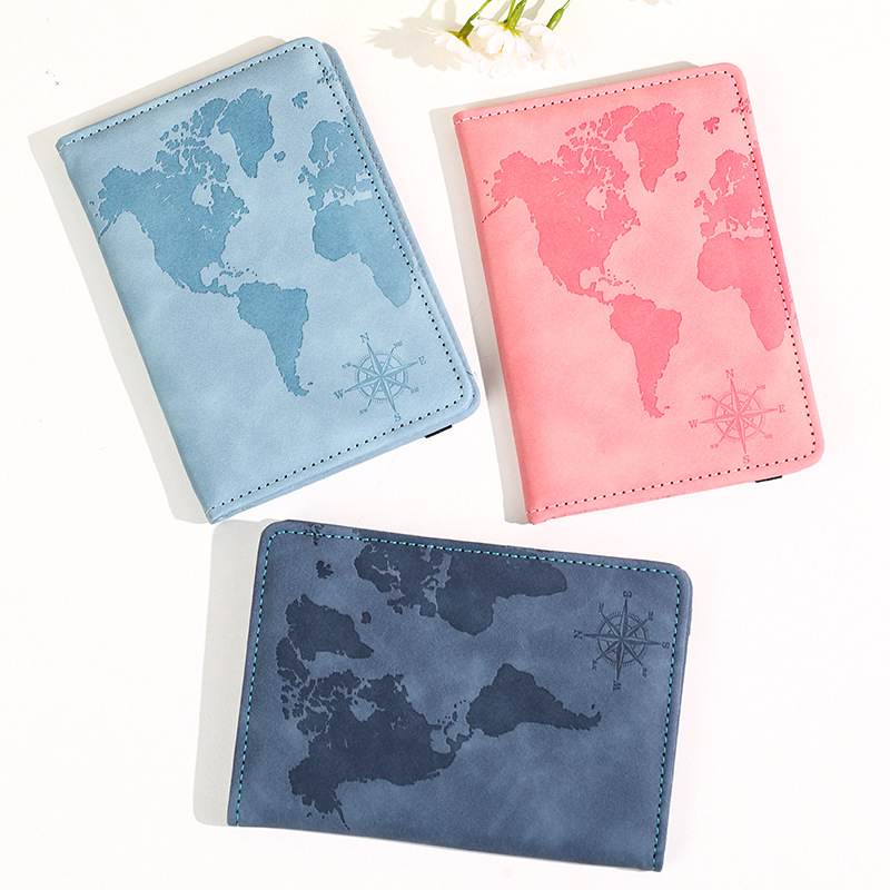 New Map Printed Passport Holde - Travel Accessories On Plane recension och pris