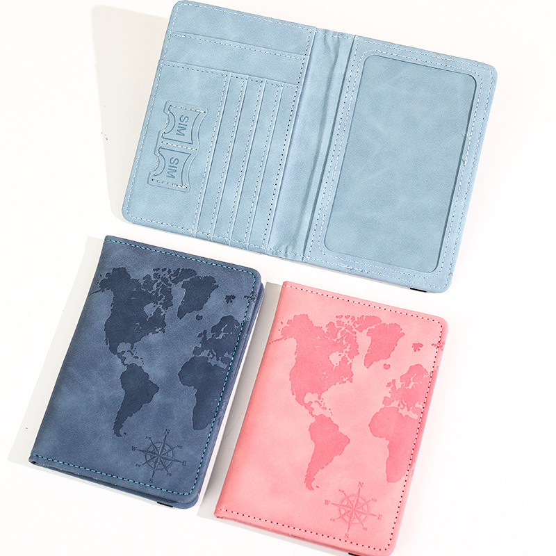 New Map Printed Passport Holde - Travel Accessories On Plane recension och pris