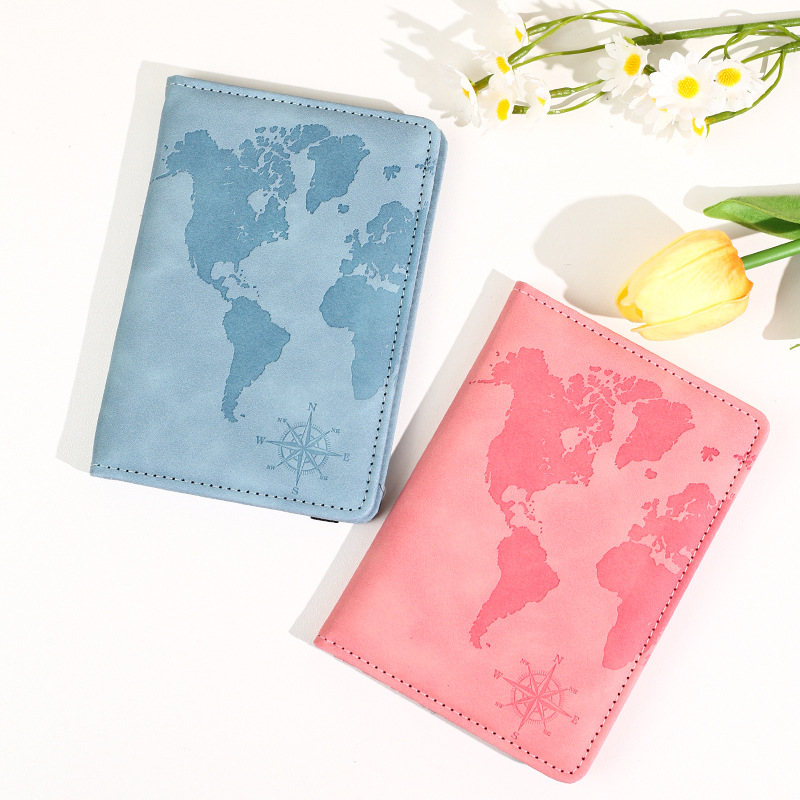 New Map Printed Passport Holde - Travel Accessories On Plane recension och pris