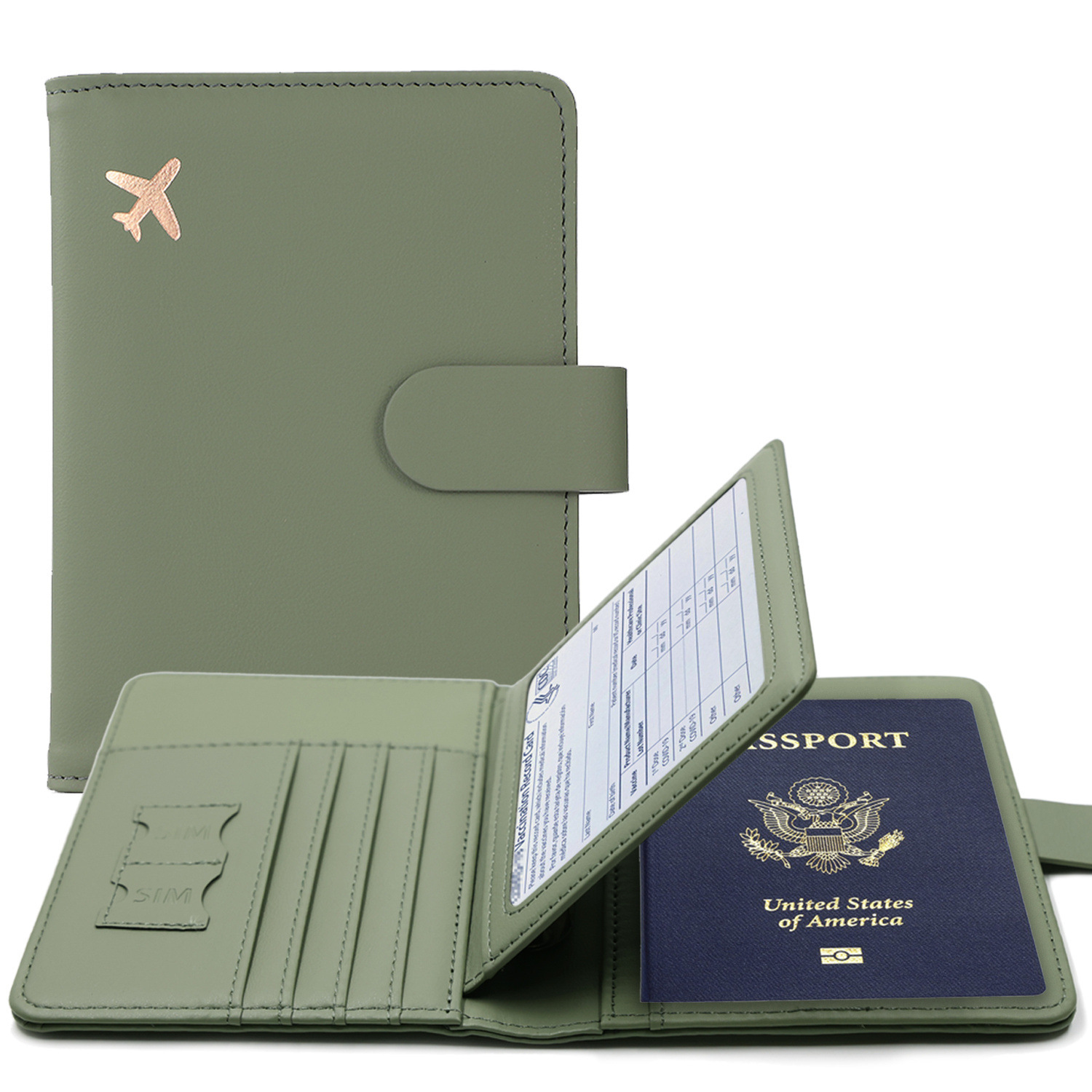 RFID Passport Cover Case Passp - Travel Accessories Passport Holder recension och pris