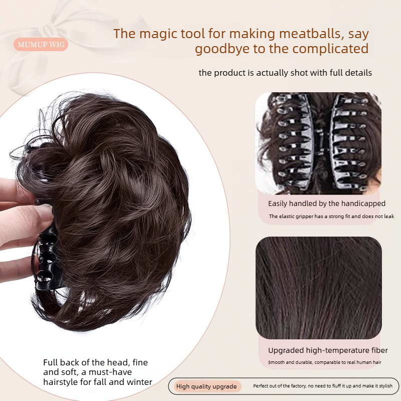 Natural Black Fake Hair Claw C - Travel Accessories Bunnings recension och pris