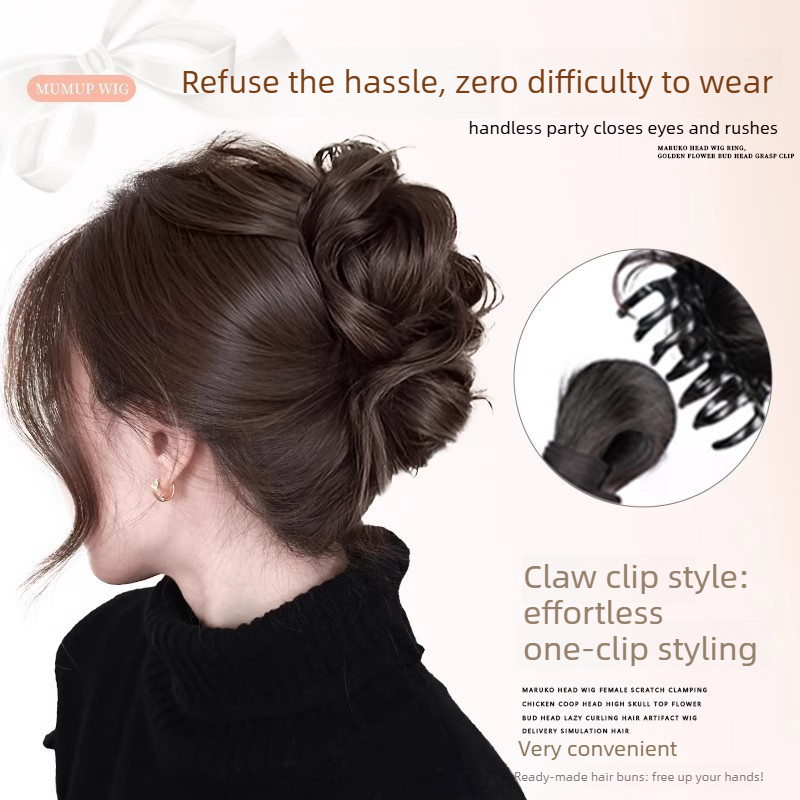 Natural Black Fake Hair Claw C - Travel Accessories Bunnings recension och pris