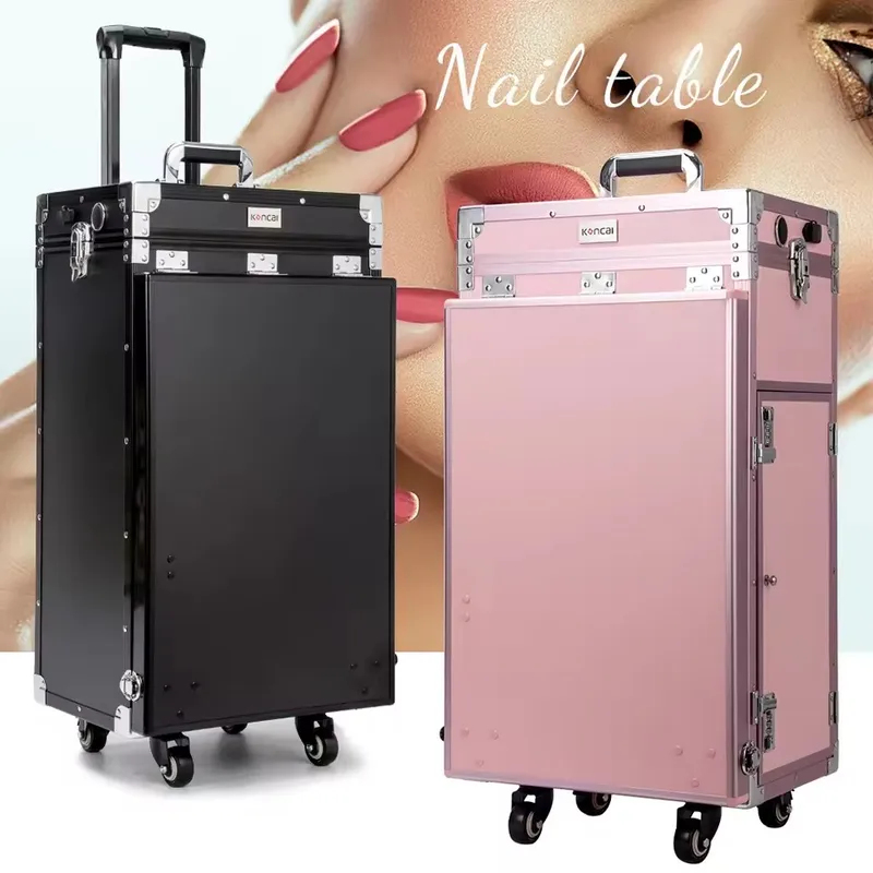 NEW Foldable Rolling Manicure  - Travel Accessories In Train recension och pris