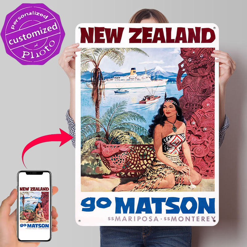 New Zealand Travel 3D Texture  - Travel Accessories New Zealand recension och pris