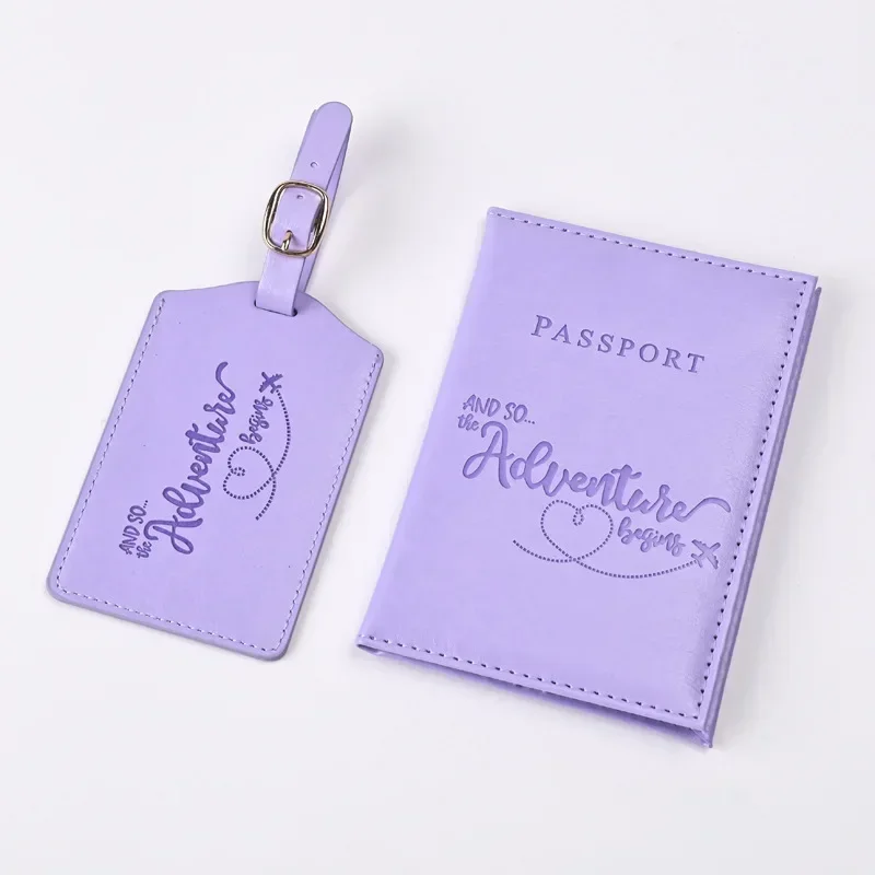 New Purple PU Leather Passport - Travel Accessories Passport Holder recension och pris