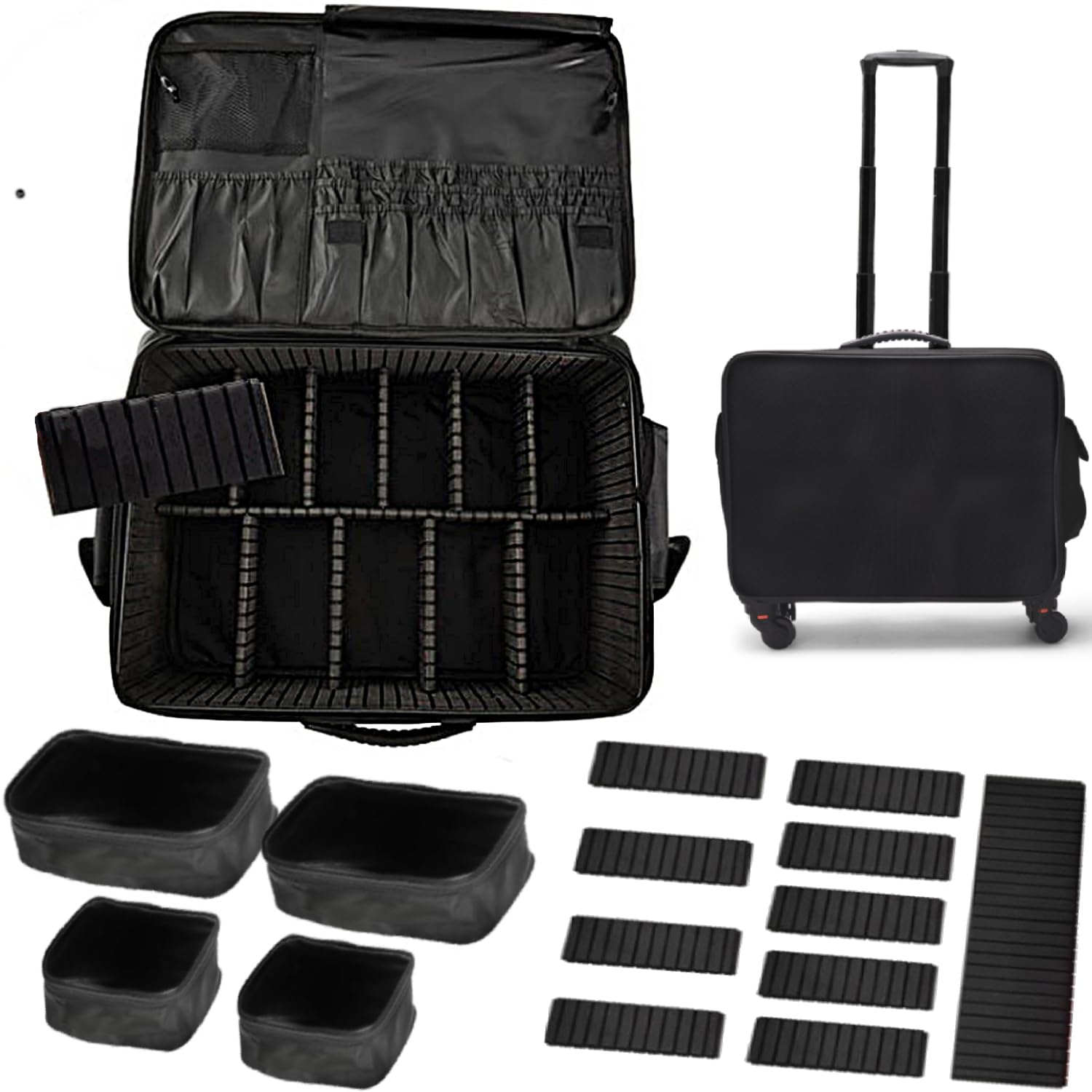 Salon Rolling Makeup Case Trai - Travel Accessories In Train recension och pris