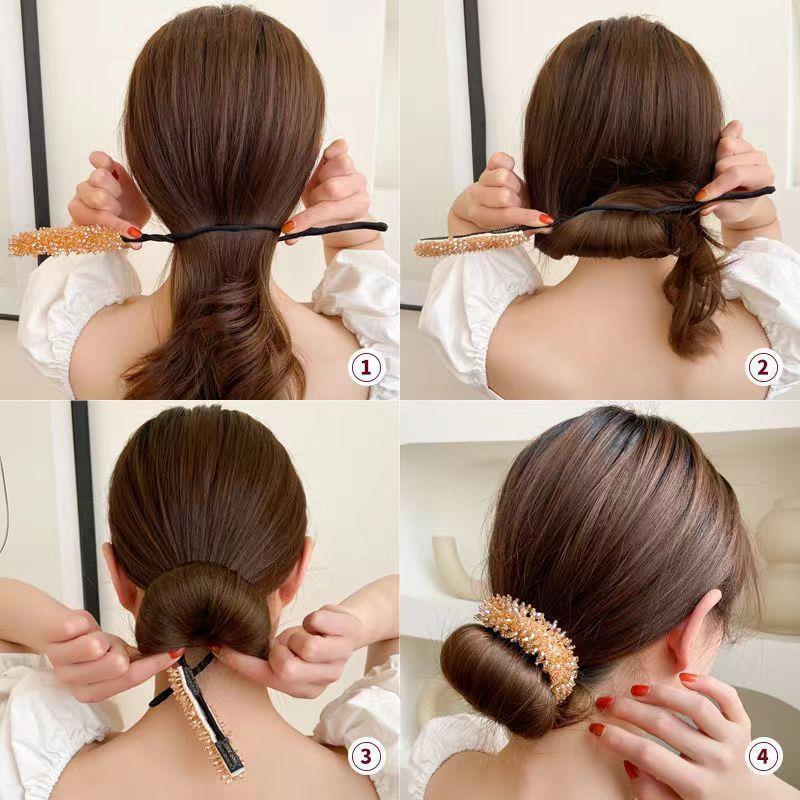 7pcs Crystal Hair Bun Maker Tw - Travel Accessories Bunnings recension och pris