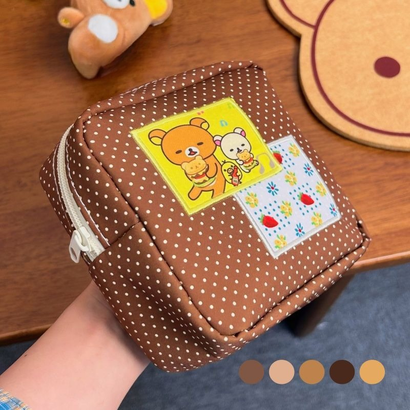 Kawaii Rilakkuma Brown Polka D - Travel Accessories And Bags recension och pris