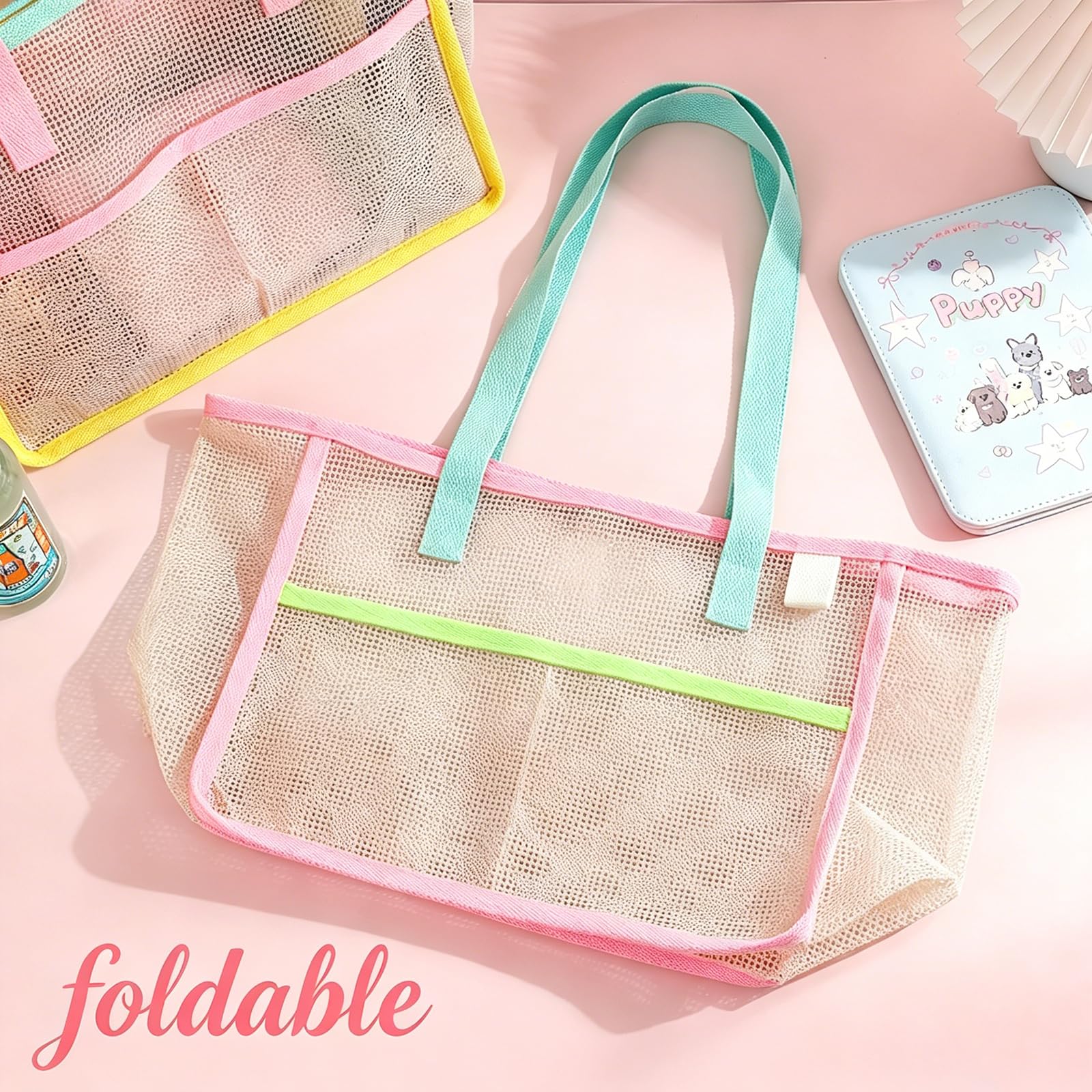 Beach Bags for Women Colorful  - Travel Accessories And Bags recension och pris