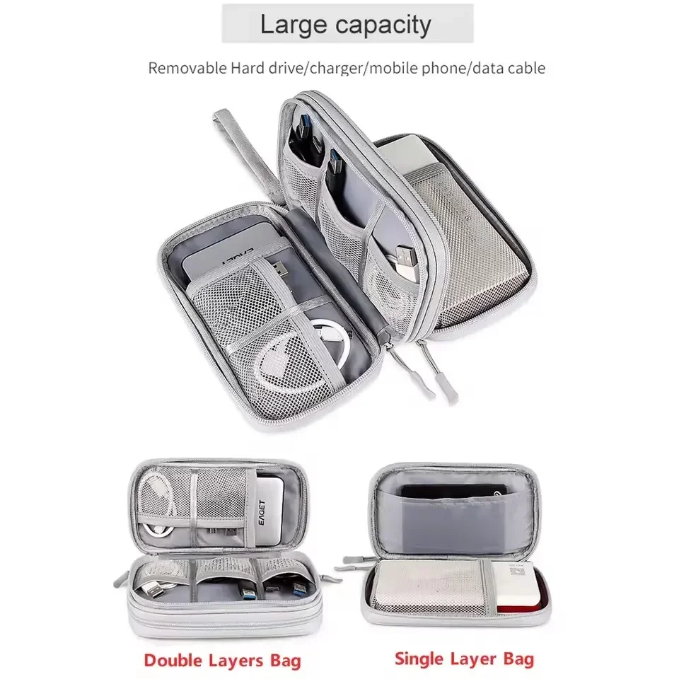Travel Cable Bag Portable Digi - Travel Accessories And Bags recension och pris