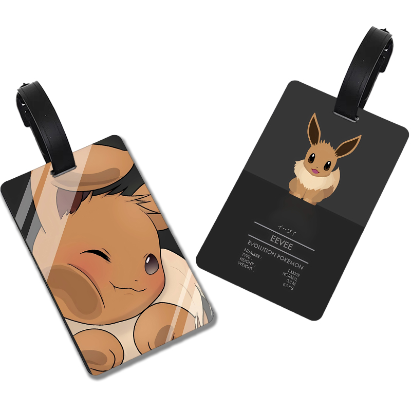 Pokemons Cartoon Luggage Tag K - Travel Accessories And Bags recension och pris