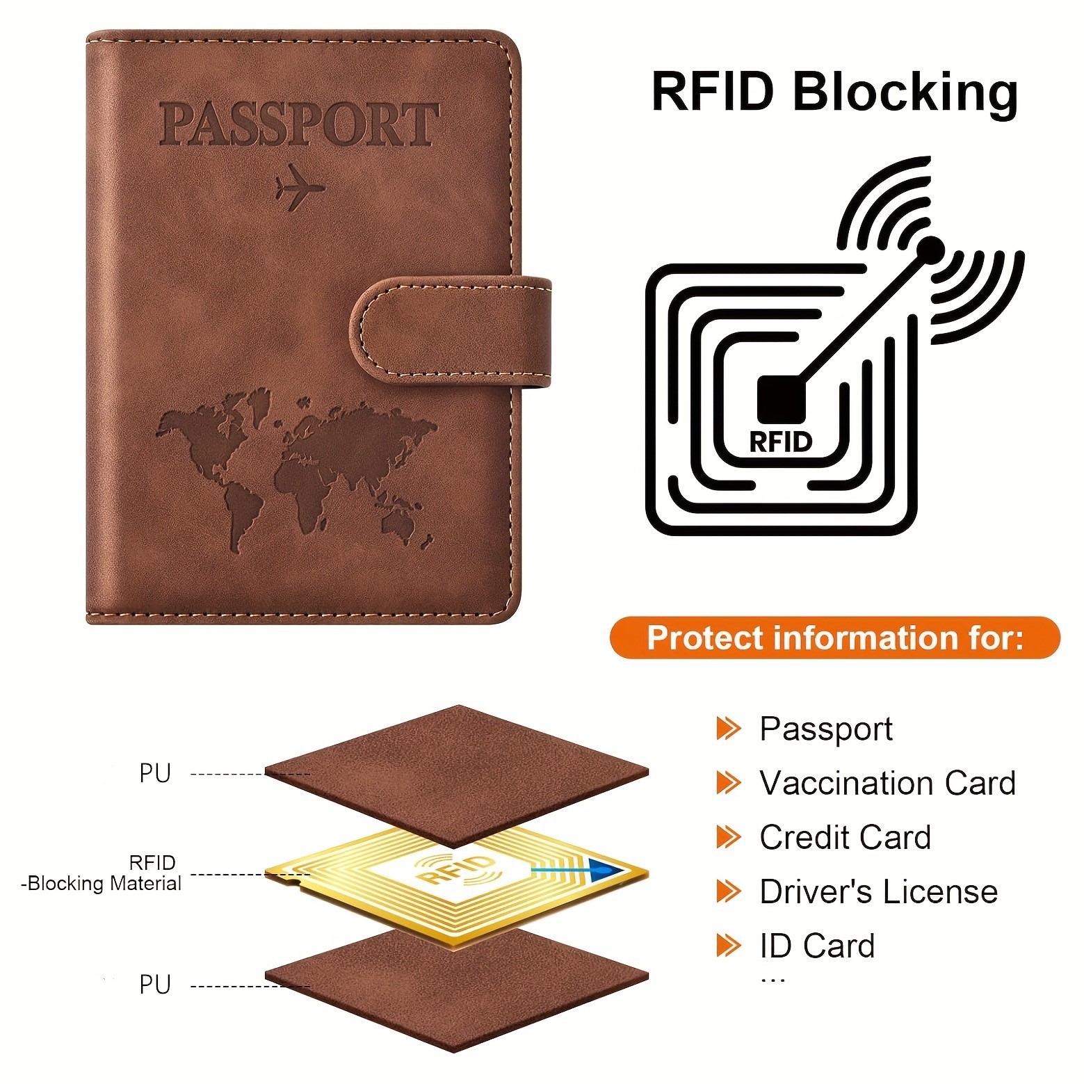 Passport Holder, Passport Cove - Travel Accessories Passport Holder recension och pris