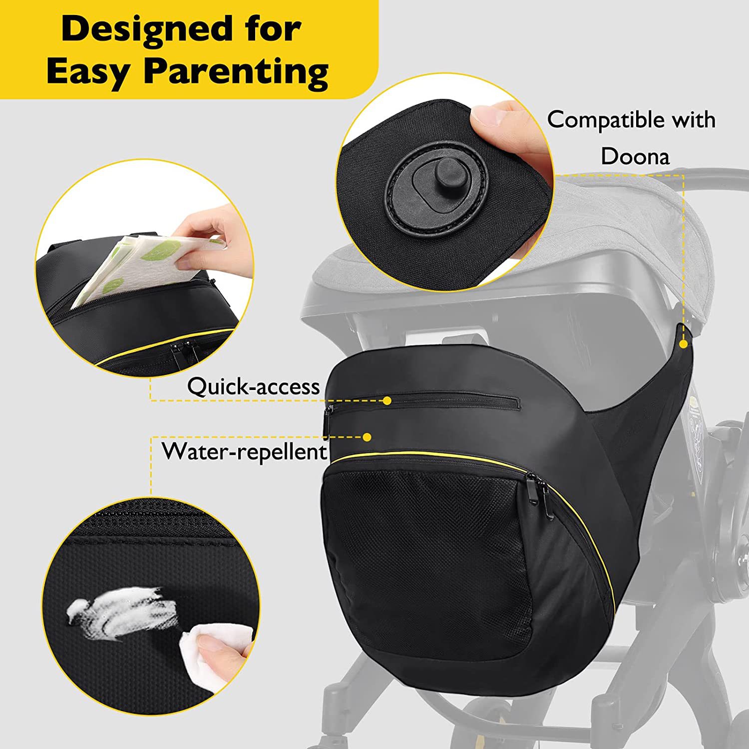 baby stroller storage bag Baby - Travel Accessories For 1 Year Old recension och pris