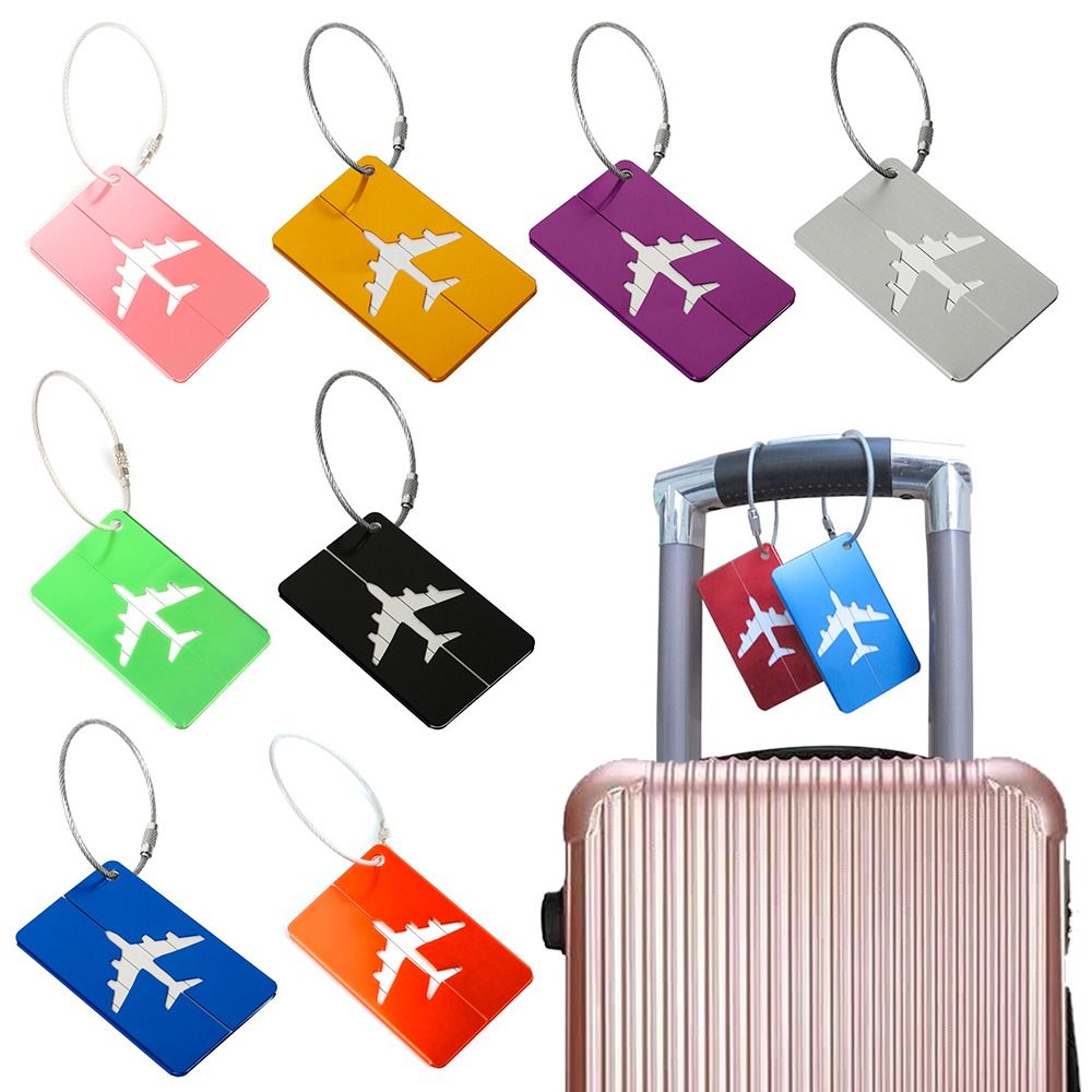 Aluminium Travel Luggage Tags  - Travel Accessories On Plane recension och pris