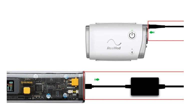 ResMed Airmini PD Charging Cab - Travel Accessories In Train recension och pris