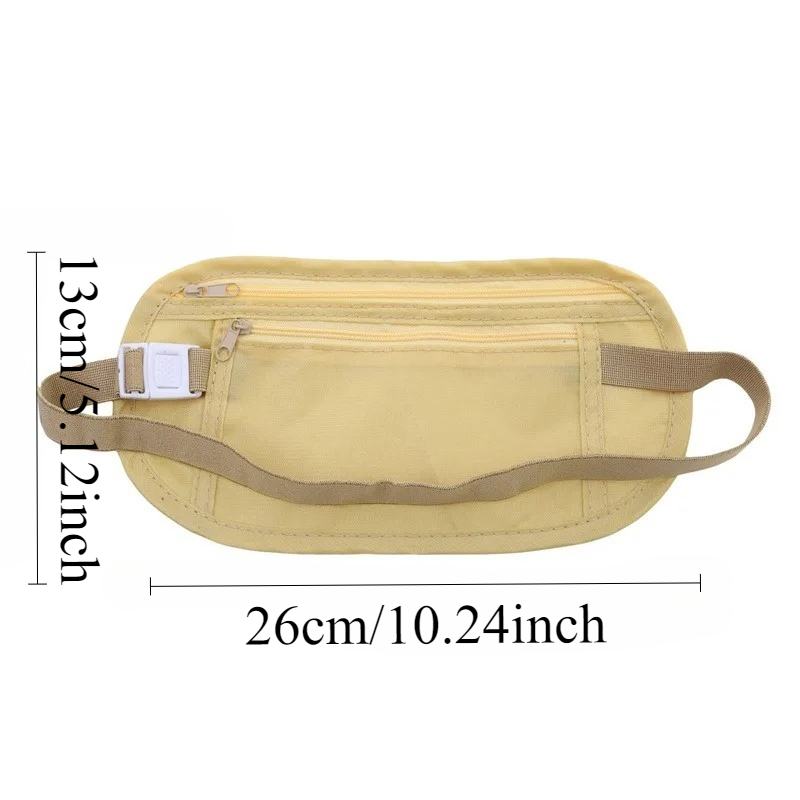 Invisible Travel Waist Packs P - Travel Accessories Passport Holder recension och pris