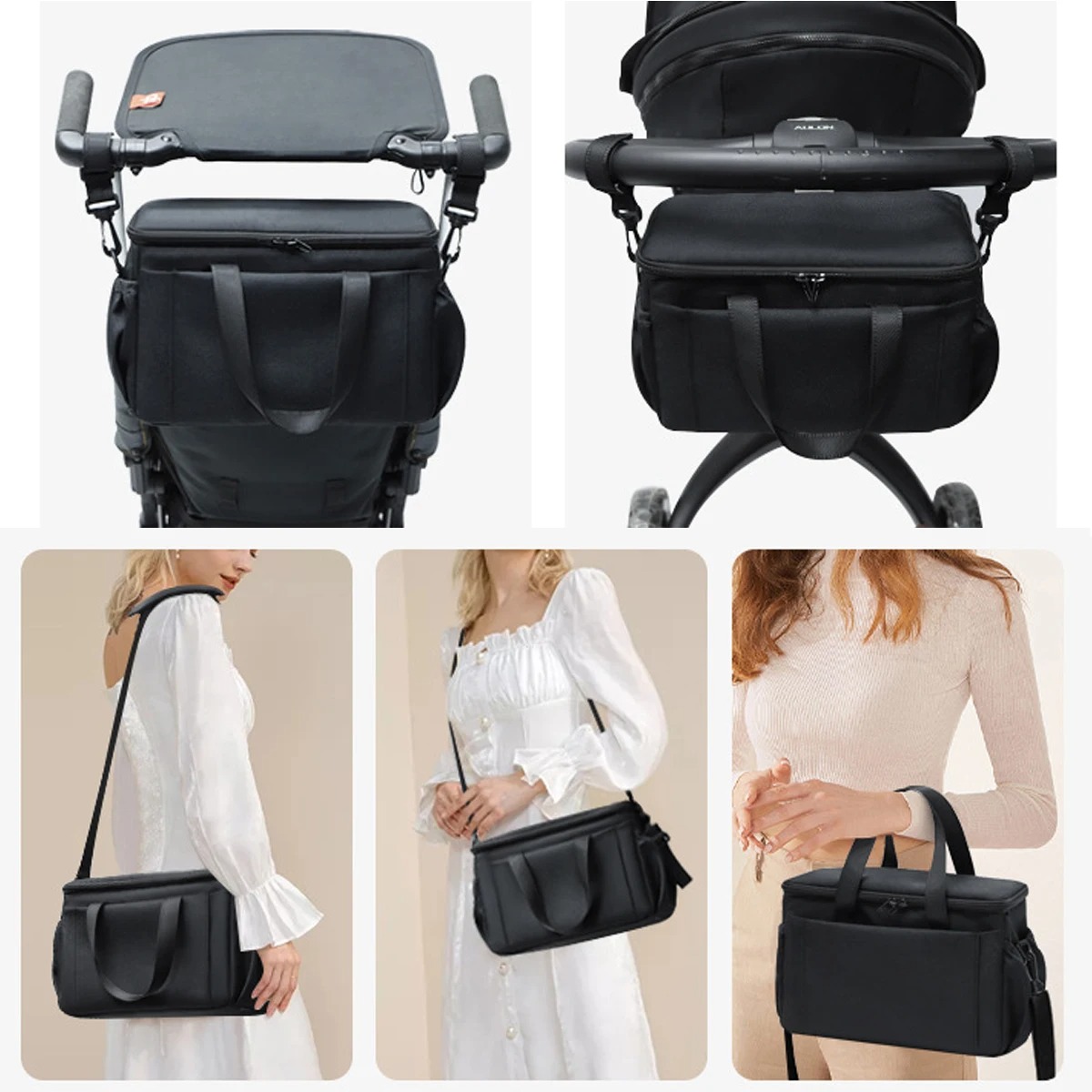 Stroller Organizer Bags Mummy  - Travel Accessories For 1 Year Old recension och pris