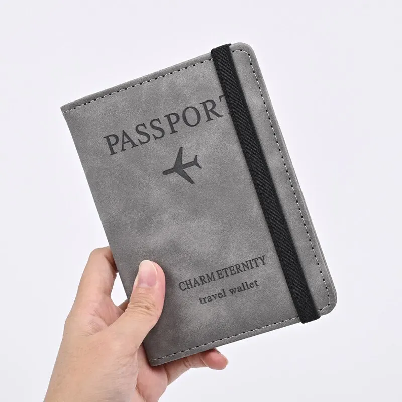 Men PU Leather Wallet Travel P - Travel Accessories Passport Holder recension och pris