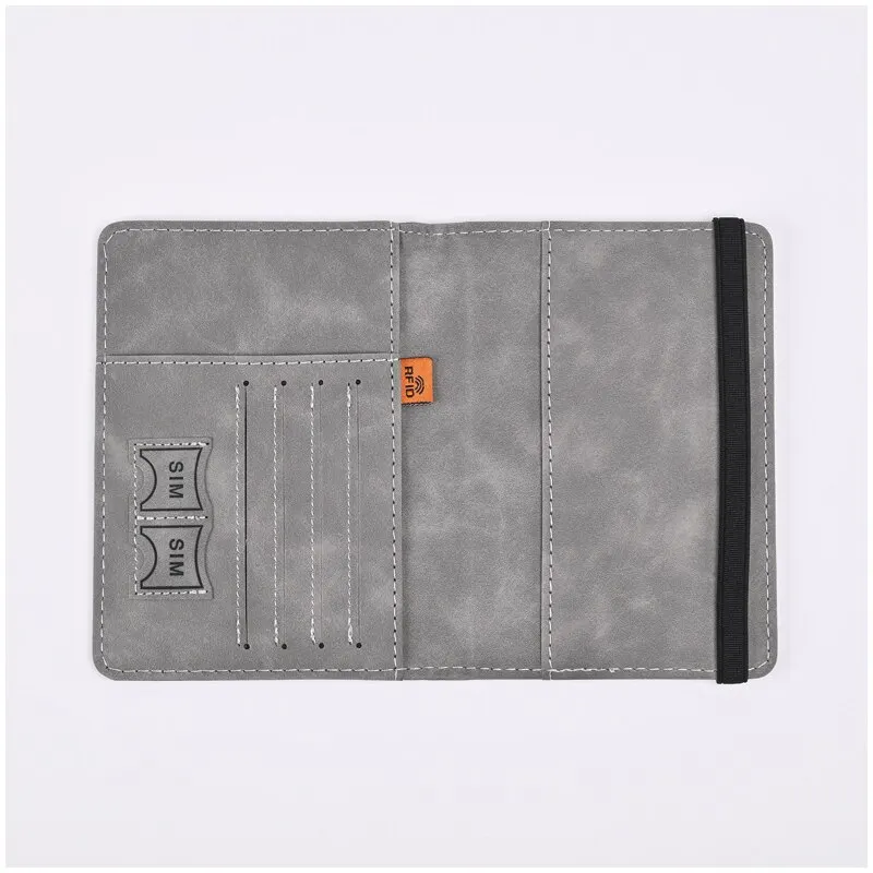 Men PU Leather Wallet Travel P - Travel Accessories Passport Holder recension och pris